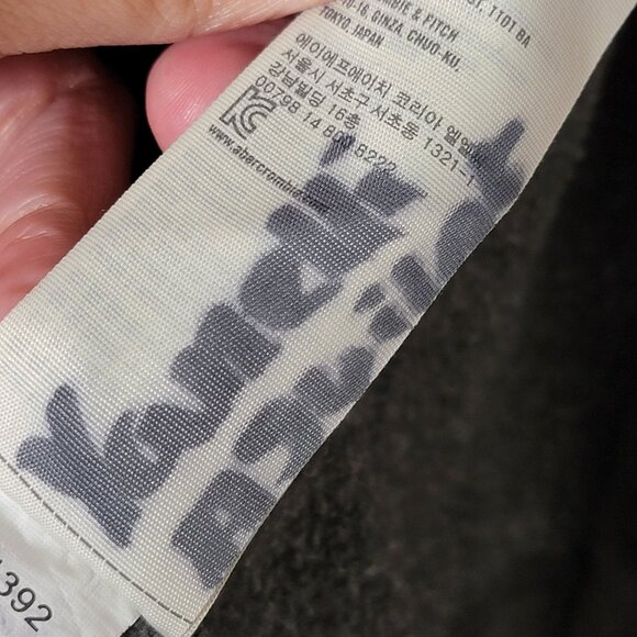 Hollister Womens Gray Y2K 2000s Wool Collar Button Up Sweater Jacket Small - Picture 11 of 14